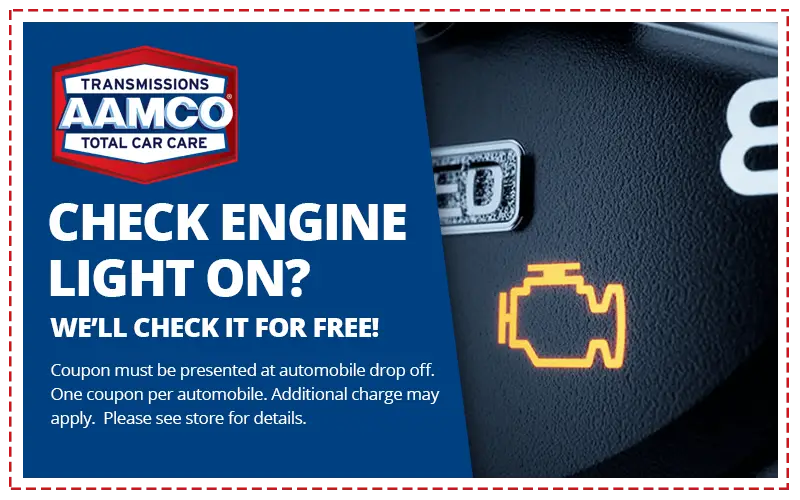 Transmission service special at AAMCO Atlantic Blvd Jacksonville